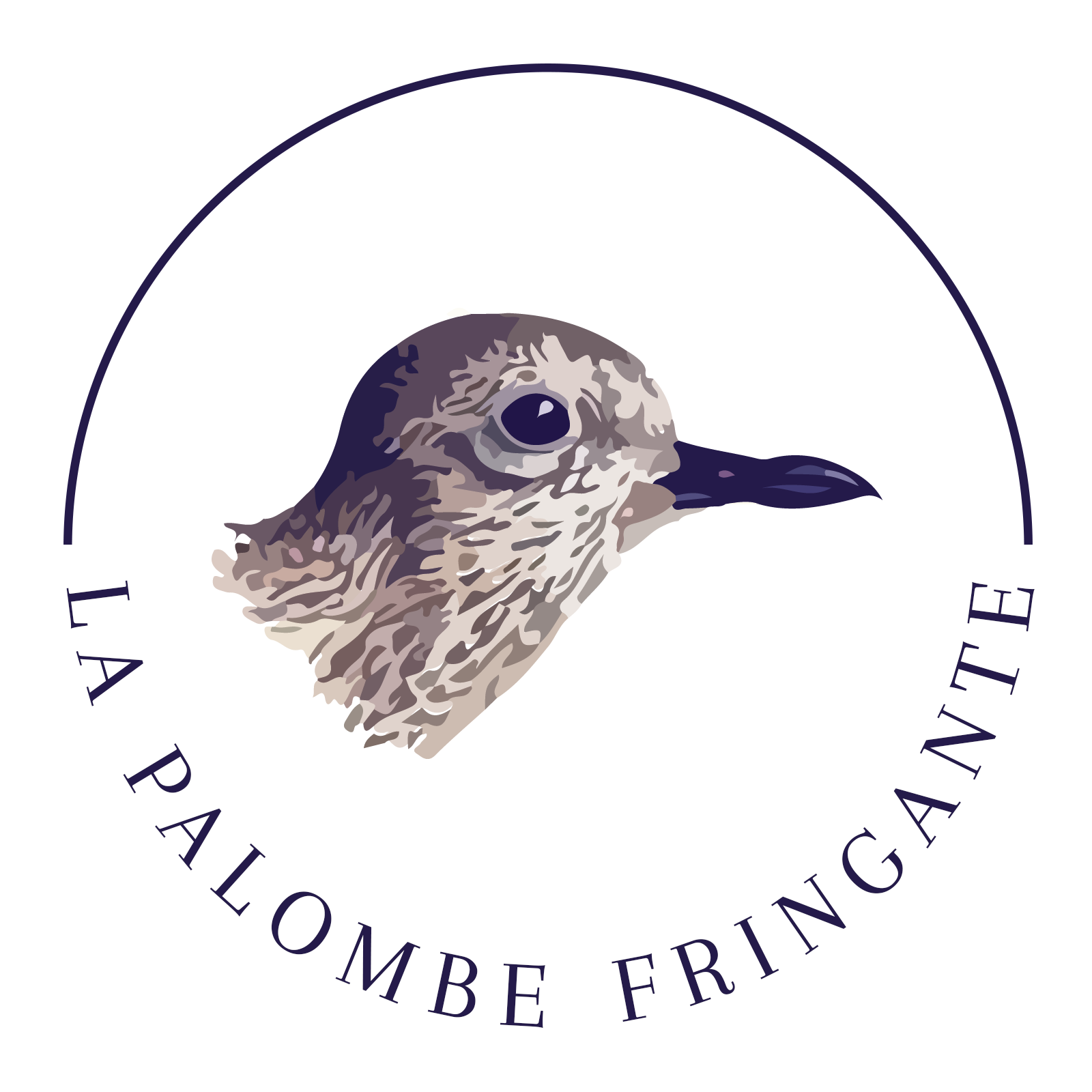 La palombe fringante